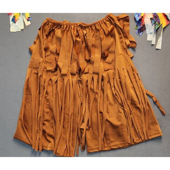 Adult‎ Size Hippie Costume Tye Dye With Piece Sign & Glasses-- One Size - Picture 5 of 11